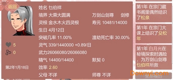 某某宗女修修炼手札无限阳气版 游戏截图